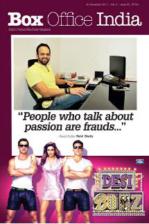BOXOFFICE INDIA magazine side cover 26 November 2011