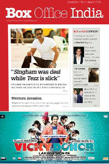 BOXOFFICE INDIA magazine side cover 23 April 2012