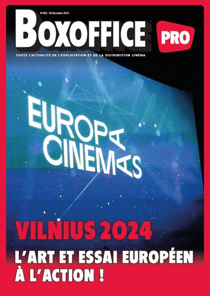 BOXOFFICE PRO magazine side cover Issue 482 18 December 2024