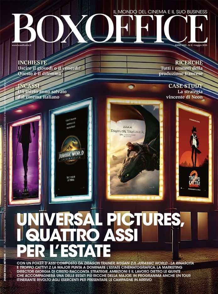 BOX OFFICE magazine cover  May 2025