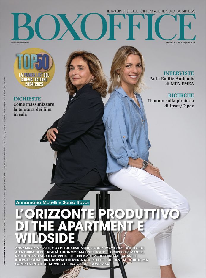 BOX OFFICE magazine cover  August 2025
