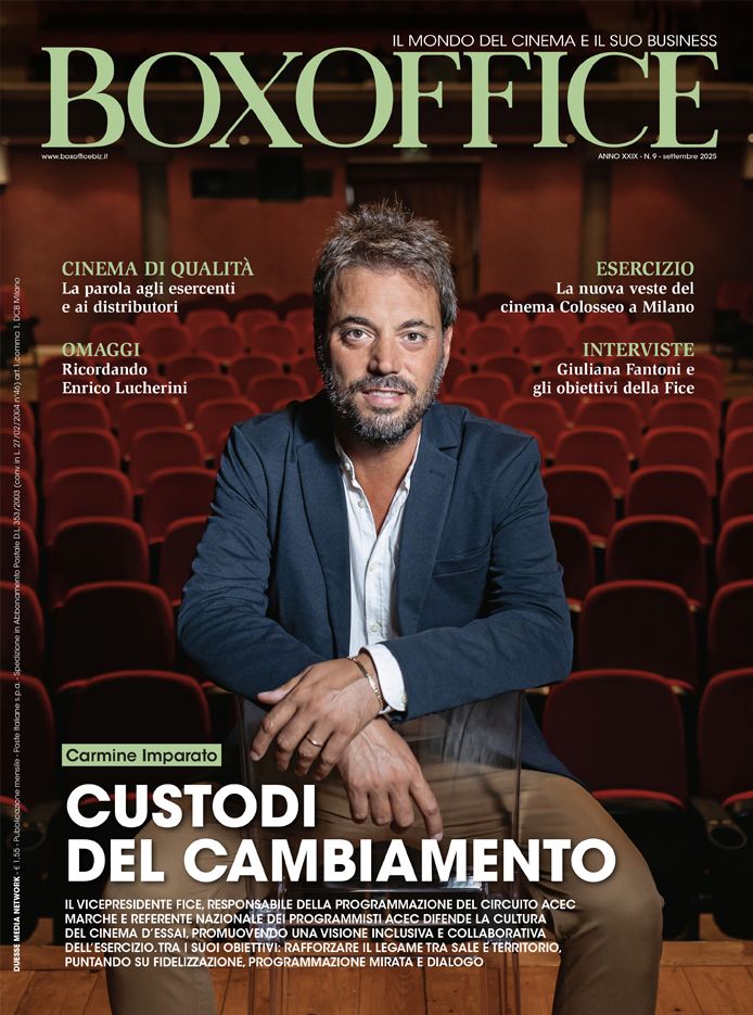 BOX OFFICE magazine cover  September 2025