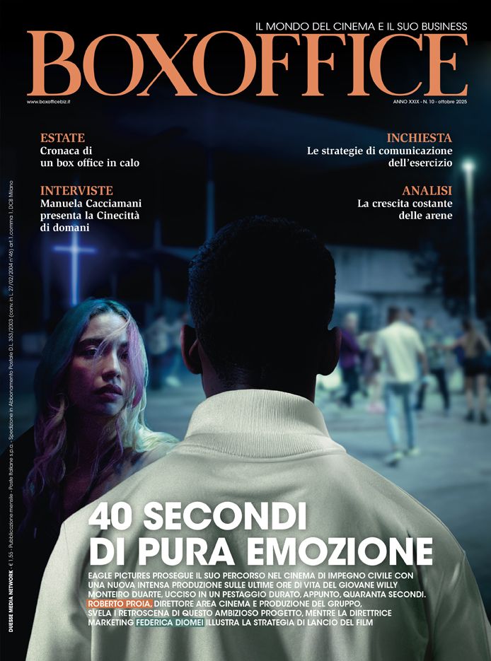 BOX OFFICE magazine cover  October 2025