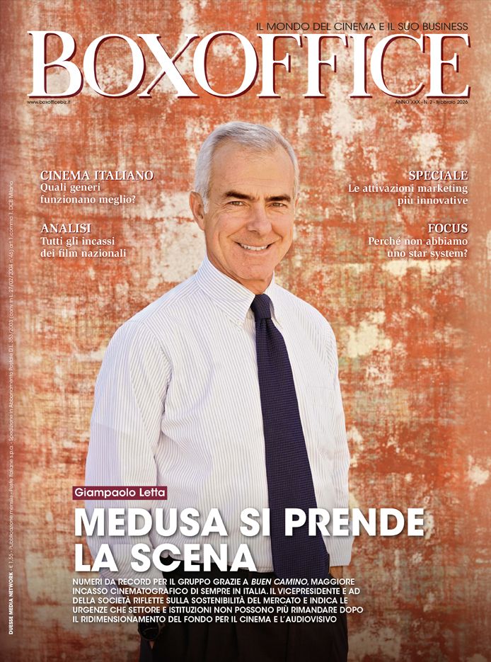 BOX OFFICE magazine cover  February 2026