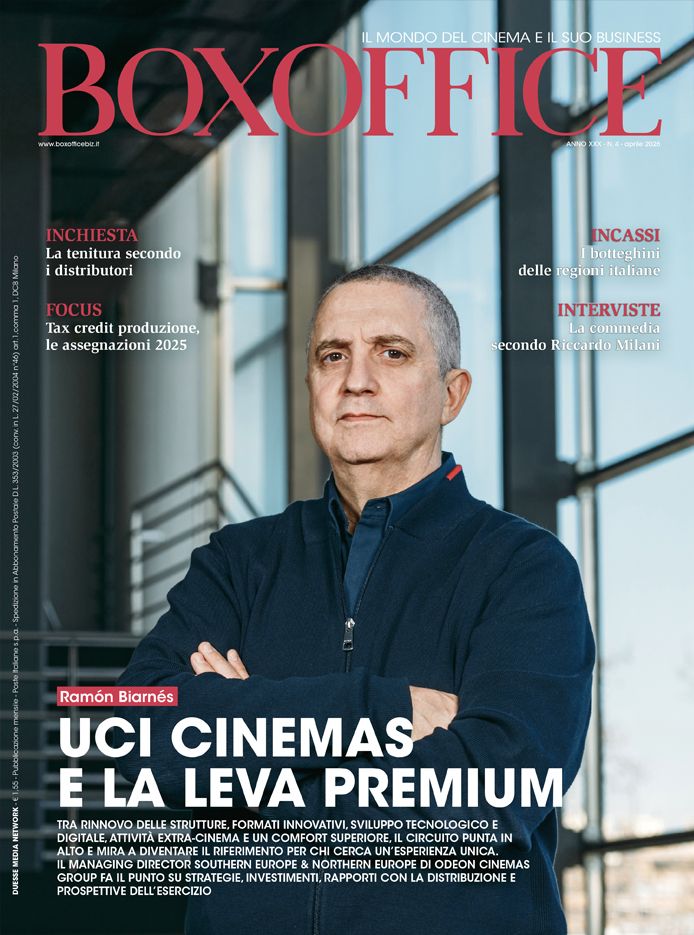 BOX OFFICE magazine cover  April 2026
