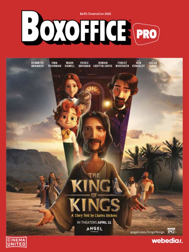 BOXOFFICE magazine side cover   2025