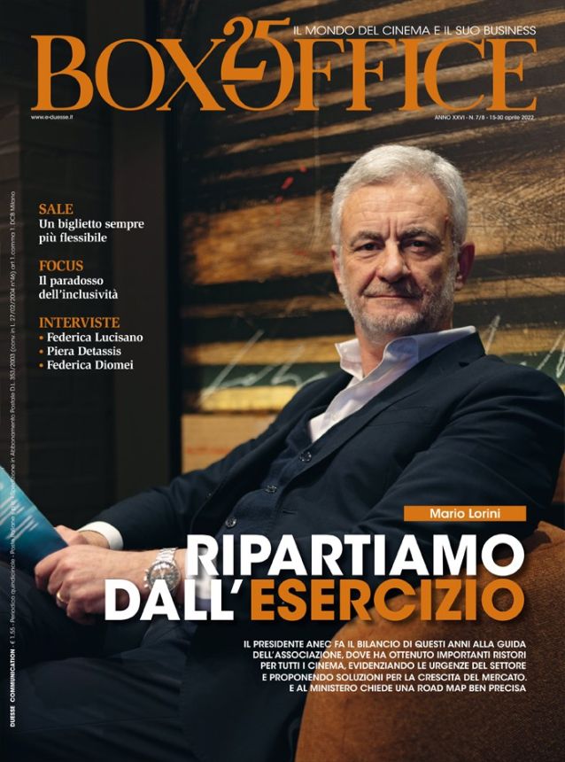 BOX OFFICE magazine side cover 15 April 2022