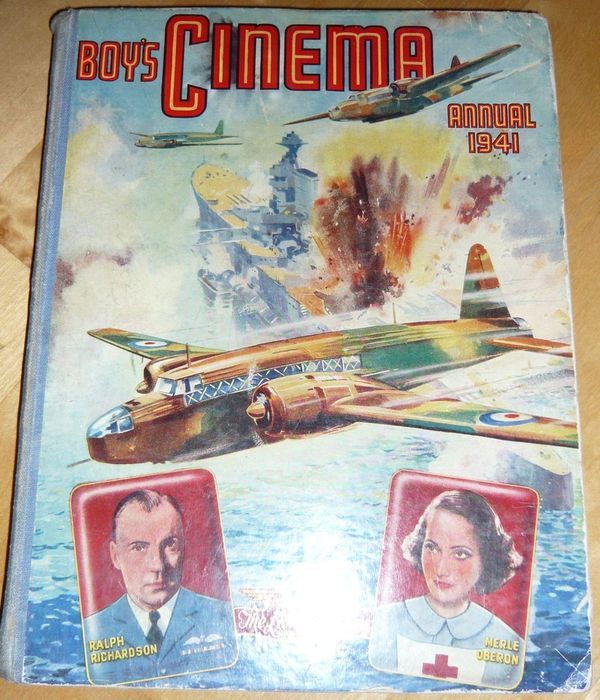 BOYS CINEMA magazine side cover  Annual  1941