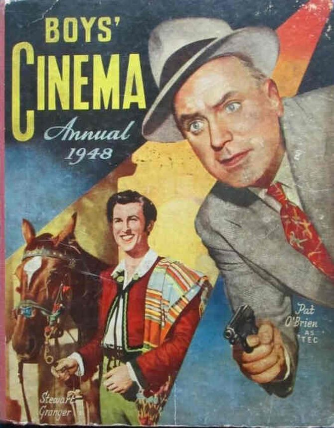 BOYS CINEMA magazine side cover  Annual  1948
