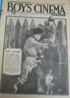 BOYS CINEMA magazine side cover Issue 175 14 April 1923