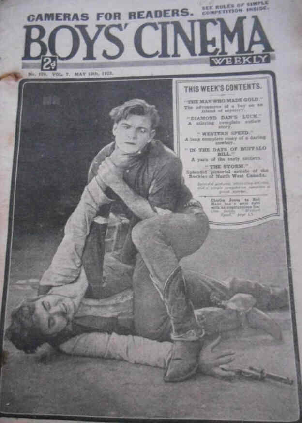 BOYS CINEMA magazine side cover Issue 179 12 May 1923