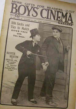BOYS CINEMA magazine side cover Issue 252 4 March 1924