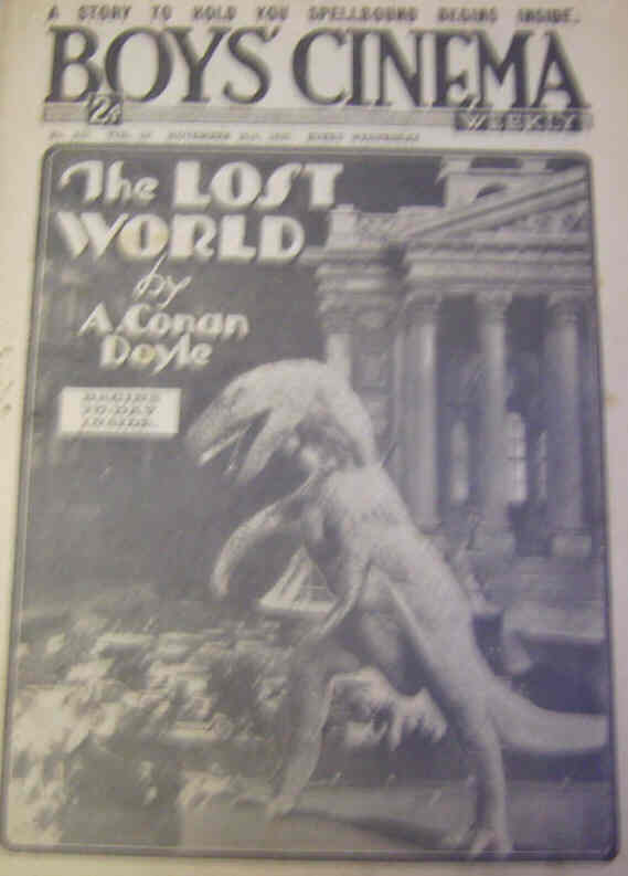 BOYS CINEMA magazine side cover Issue 311 21 November 1925