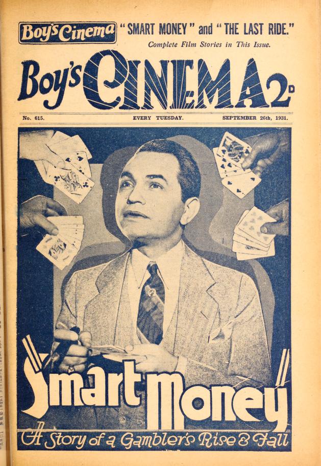 BOYS CINEMA magazine side cover Issue 615 26 September 1931