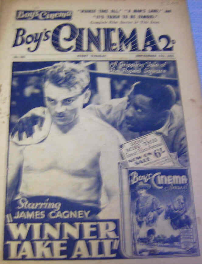 BOYS CINEMA magazine side cover Issue 666 17 September 1932