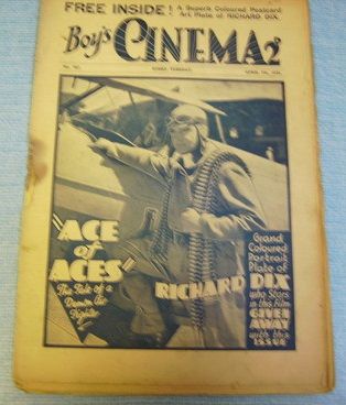 BOYS CINEMA magazine side cover Issue 747 7 April 1934