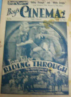 BOYS CINEMA magazine side cover Issue 755 2 June 1934