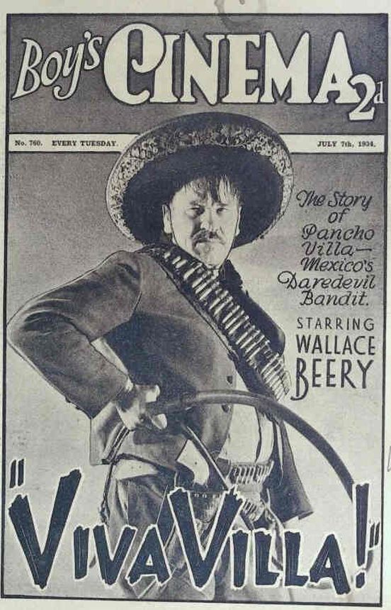 BOYS CINEMA magazine side cover Issue 760 7 July 1934