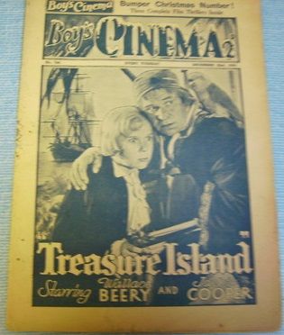 BOYS CINEMA magazine side cover Issue 784 22 December 1934