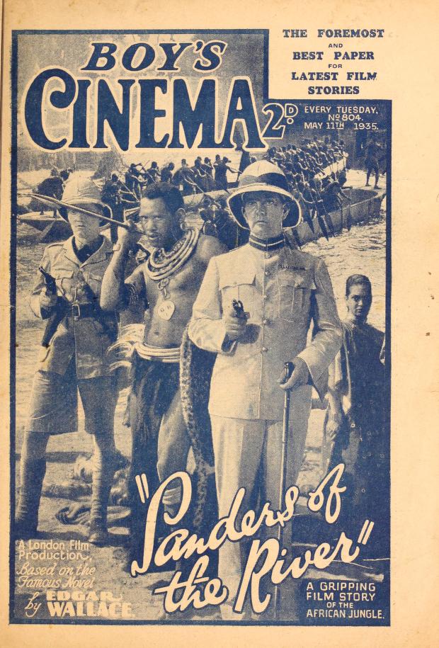 BOYS CINEMA magazine side cover Issue 804 11 May 1935