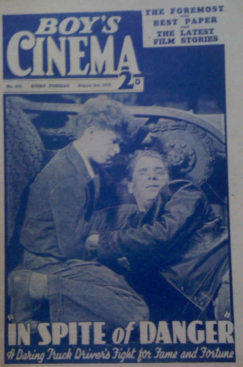 BOYS CINEMA magazine side cover Issue 816 3 August 1935