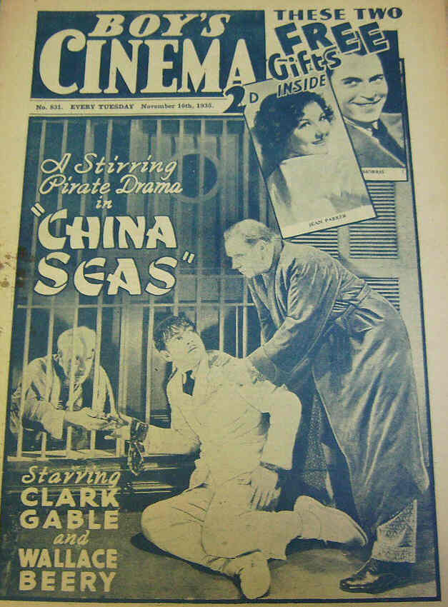 BOYS CINEMA magazine side cover Issue 831 16 November 1935
