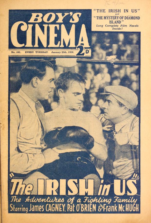 BOYS CINEMA magazine side cover Issue 841 25 January 1936