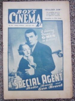 BOYS CINEMA magazine side cover Issue 853 18 April 1936
