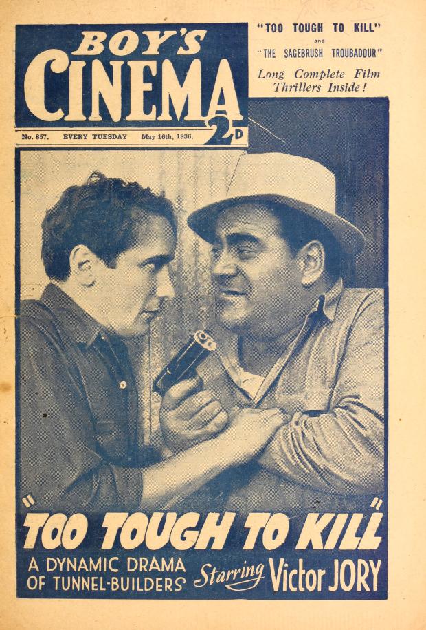 BOYS CINEMA magazine side cover Issue 857 16 May 1936