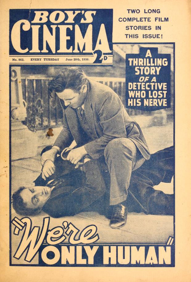 BOYS CINEMA magazine side cover Issue 862 20 June 1936