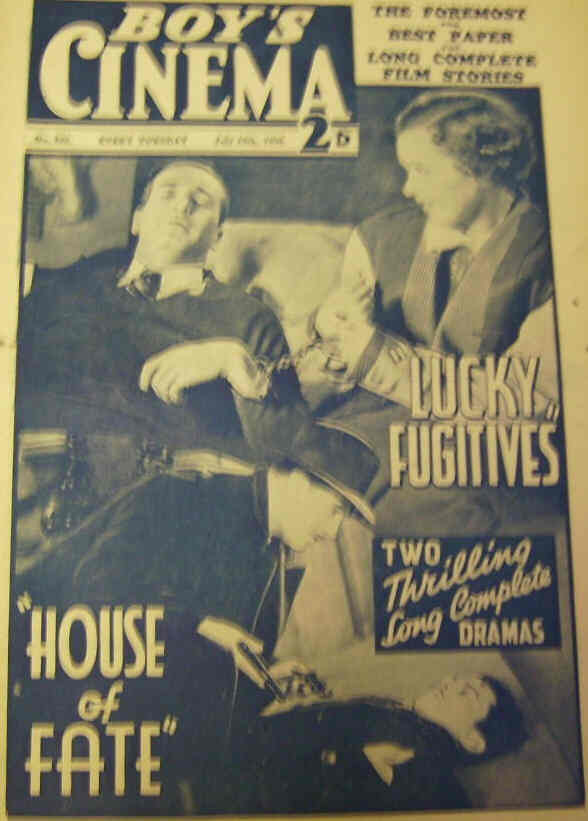 BOYS CINEMA magazine side cover Issue 866 18 July 1936