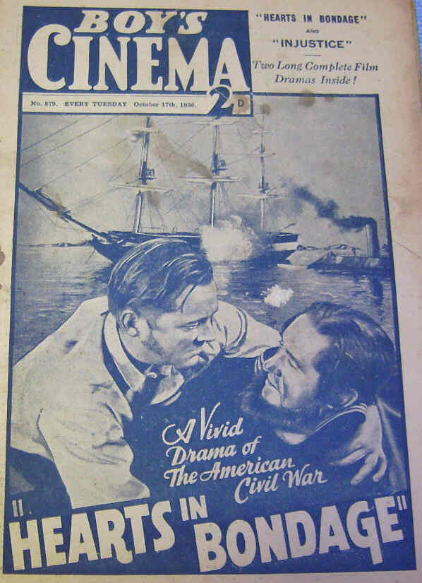 BOYS CINEMA magazine side cover Issue 879 17 October 1936