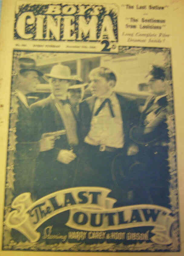 BOYS CINEMA magazine side cover Issue 888 19 December 1936