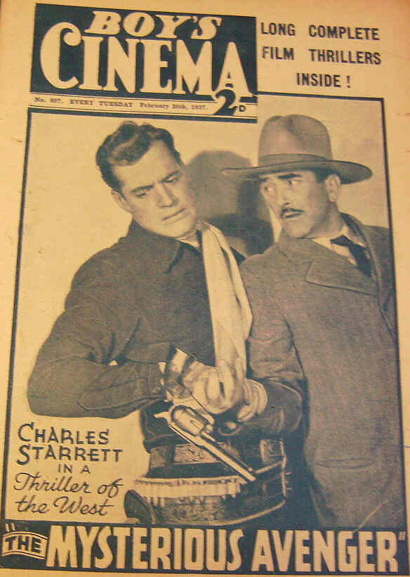 BOYS CINEMA magazine side cover Issue 897 20 February 1937