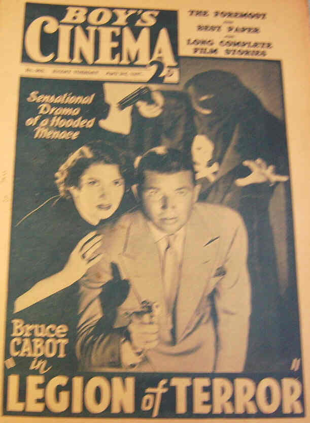 BOYS CINEMA magazine side cover Issue 903 3 April 1937