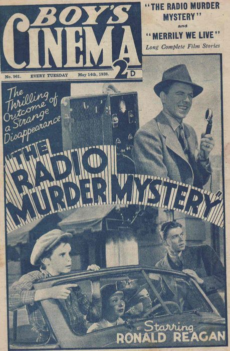 BOYS CINEMA magazine side cover Issue 961 14 May 1938