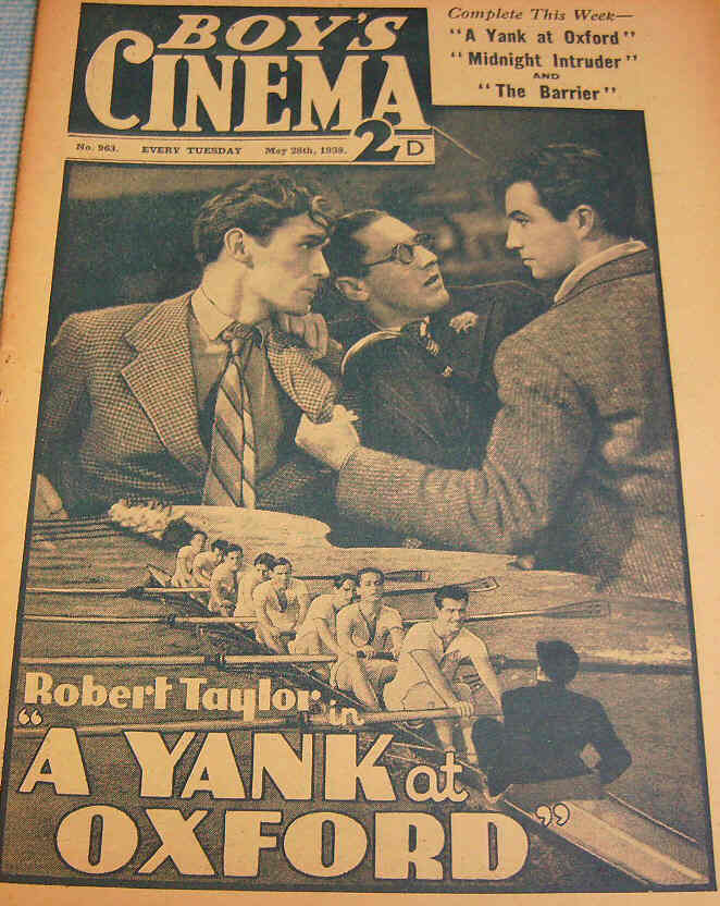 BOYS CINEMA magazine side cover Issue 963 28 May 1938