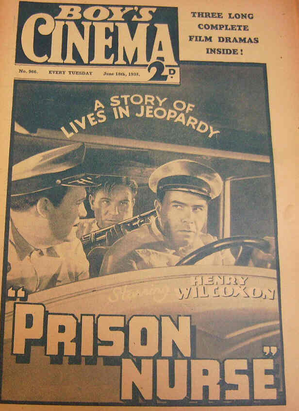 BOYS CINEMA magazine side cover Issue 966 18 June 1938