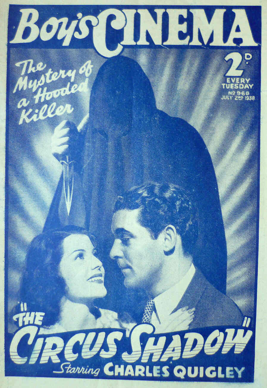 BOYS CINEMA magazine side cover Issue 968 2 July 1938