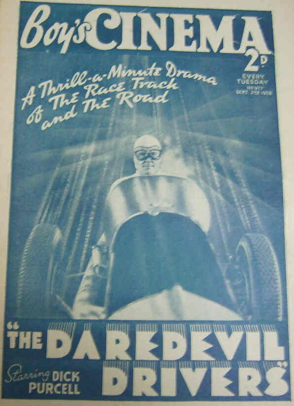 BOYS CINEMA magazine side cover Issue 977 3 September 1938