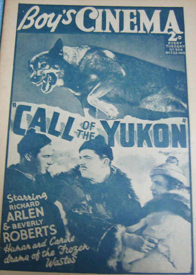 BOYS CINEMA magazine side cover Issue 984 22 October 1938
