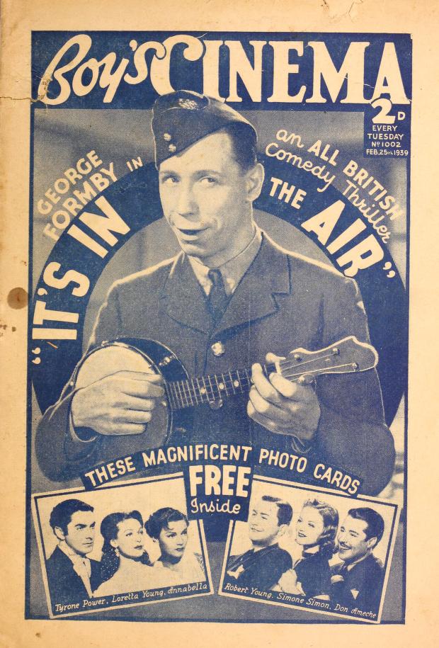 BOYS CINEMA magazine side cover Issue 1002 25 February 1939
