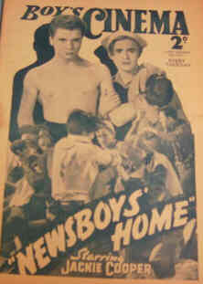 BOYS CINEMA magazine side cover Issue 1017 10 June 1939