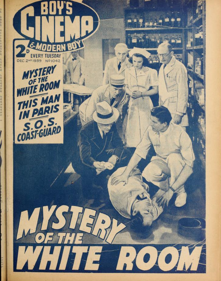 BOYS CINEMA magazine side cover Issue 1042 2 December 1939