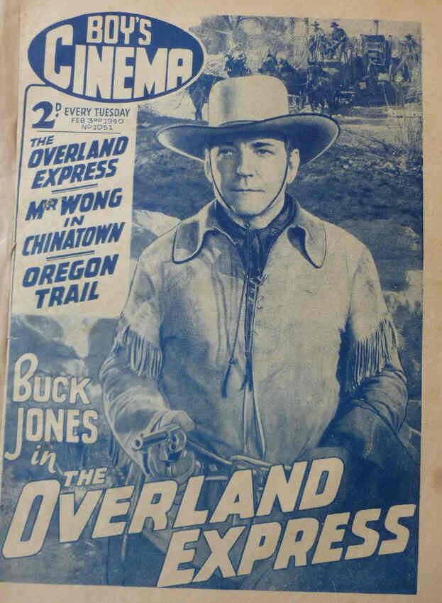 BOYS CINEMA magazine side cover Issue 1051 3 February 1940