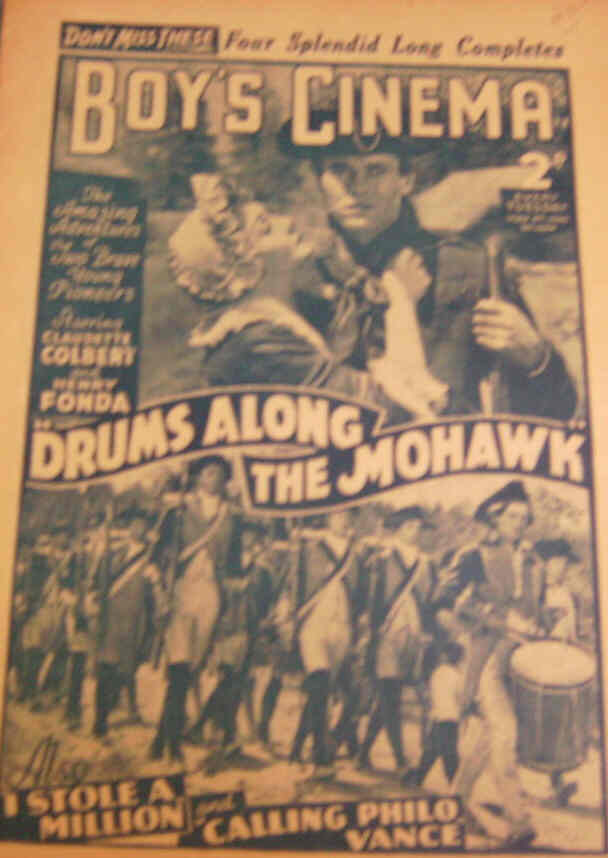BOYS CINEMA magazine side cover Issue 1064 4 May 1940