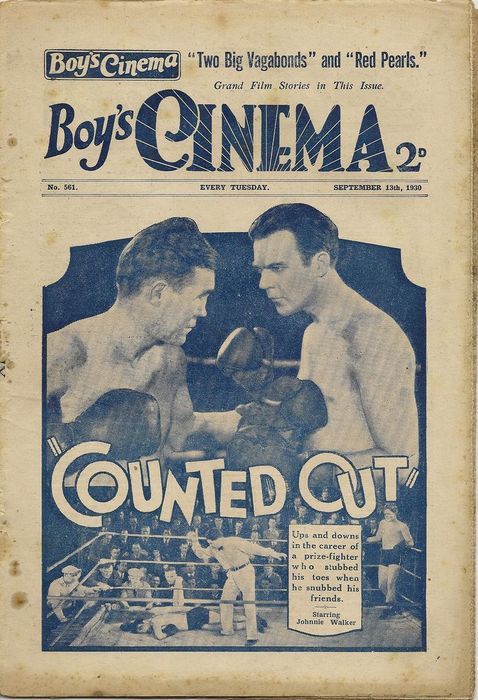 BOYS CINEMA magazine side cover Issue 561 13 September 1930