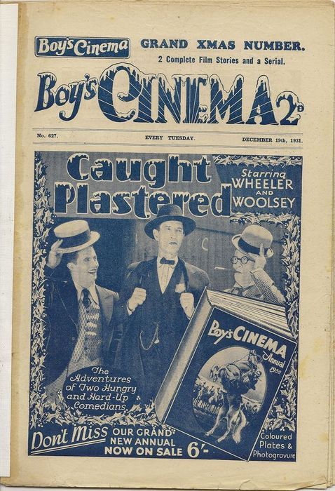 BOYS CINEMA magazine side cover Issue 627 19 December 1931