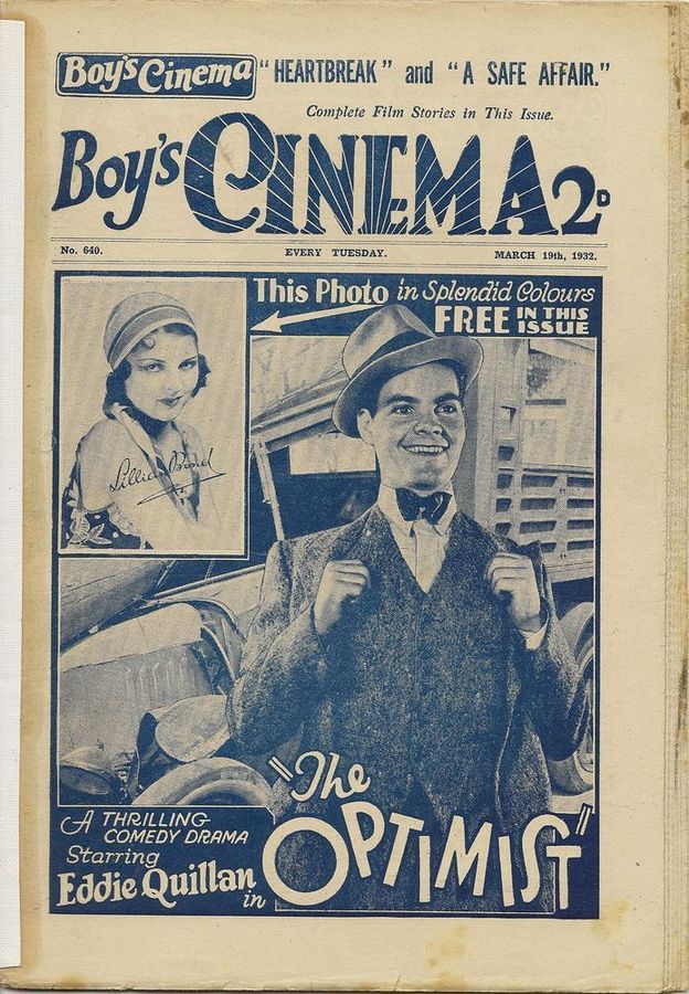BOYS CINEMA magazine side cover Issue 640 19 March 1932