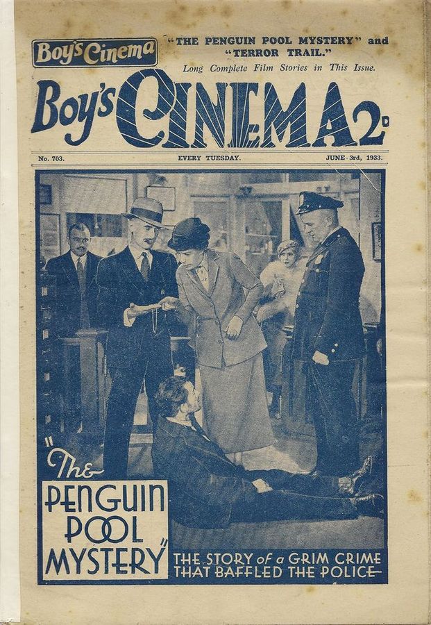 BOYS CINEMA magazine side cover Issue 703 3 June 1933
